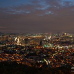 Vue sur Yongsan Gu